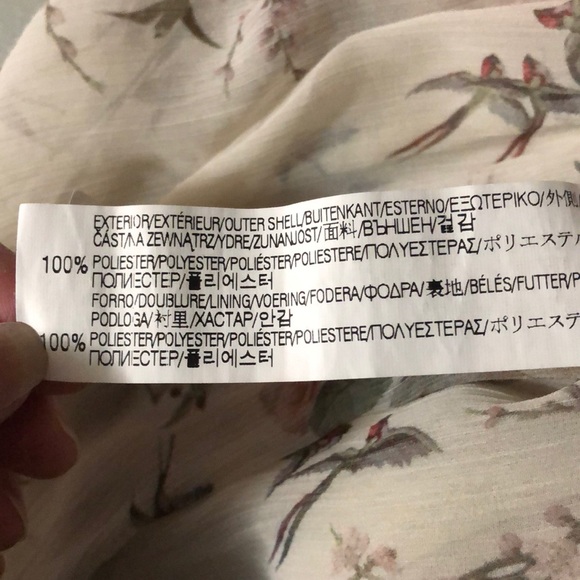 Zara Beautiful long floral dress - Picture 12 of 13